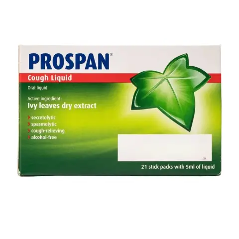 Prospan Liquid Sachets 21x5mL thumbnail 1