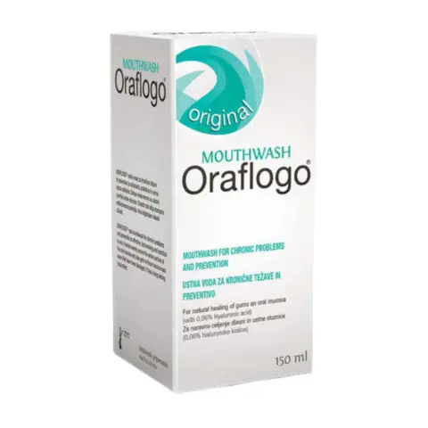 Oraflogo Mouthwash 150ml thumbnail 1