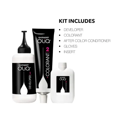 Garnier Olia Permanent Hair Color 1.0 Deep Black thumbnail 3