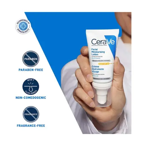 CeraVe AM Facial Moisturising Lotion SPF30 52mL thumbnail 2