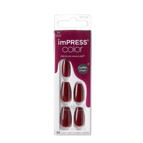 Kiss Impress Coffin Nails Winery IMC511C thumbnail 1
