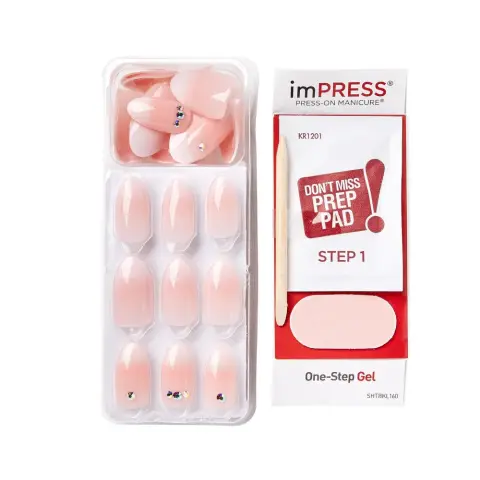 Kiss Impress Kimm01C Medium Nails Awestruck thumbnail 2