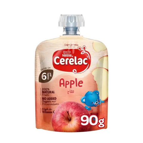 Nestle Cerelac Apple Puree 90Gm thumbnail 1