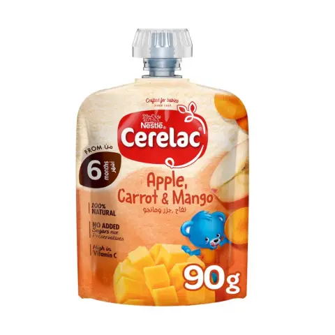 Nestle Cerelac Apple Carrot Mango 90g thumbnail 1