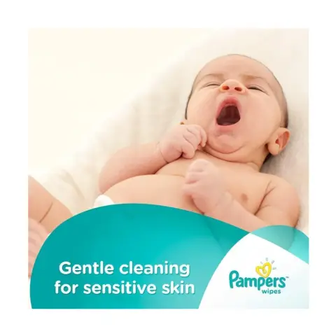 Pampers Baby Wipes Sensitive 224 Pcs thumbnail 2