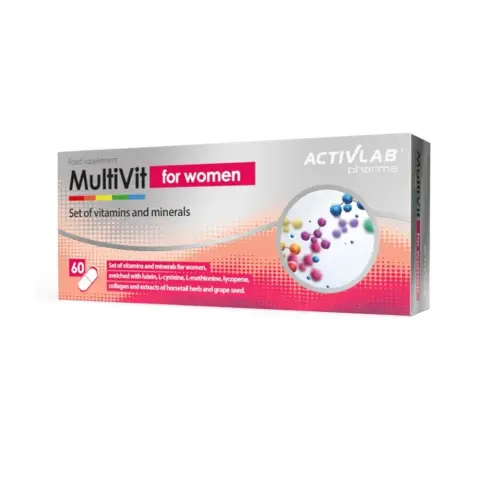 Activlab Multivit Tablets For Women 60S thumbnail 1