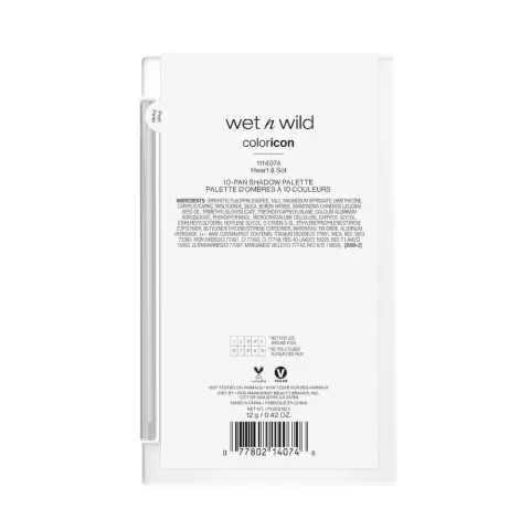 Wet N Wild 114074E 10-Pan Shadow Palette Heart & Sol thumbnail 3