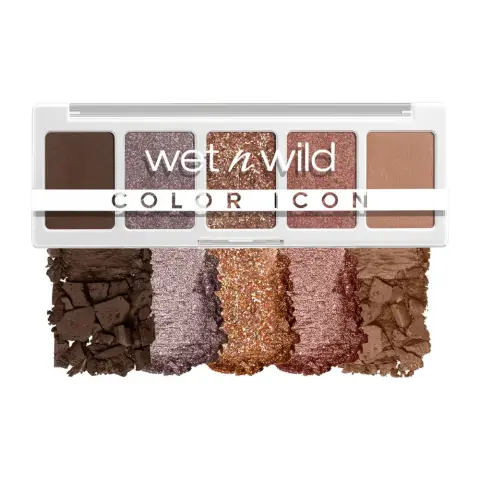 Wet n Wild Color Icon 5 Pan Palette, Long Lasting And Easy To Blend Formula, Camo Flaunt thumbnail 1