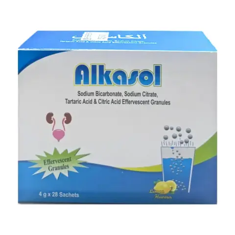 Alkasol 4g Effervescent 28 Sachets thumbnail 1