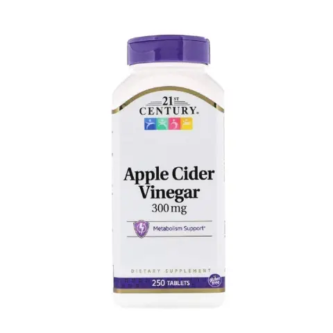 21St Century Apple Cider Vinegar 300Mg 250 Tablets thumbnail 1