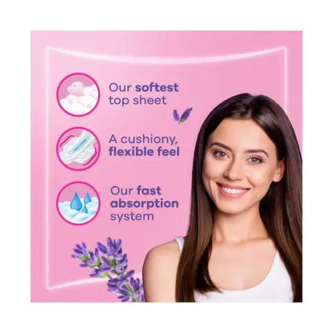 Always Skin Love Maxi Thick Sanitray Pads 24s thumbnail 4