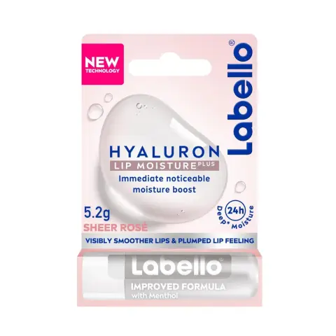 Labello Hyaluron Sheer Rose 5.2g thumbnail 1