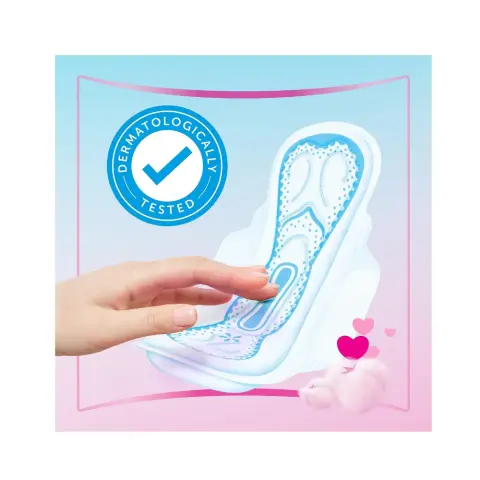 Always Cotton Skinlove Sanitary Pads Offer Pack 60s thumbnail 2