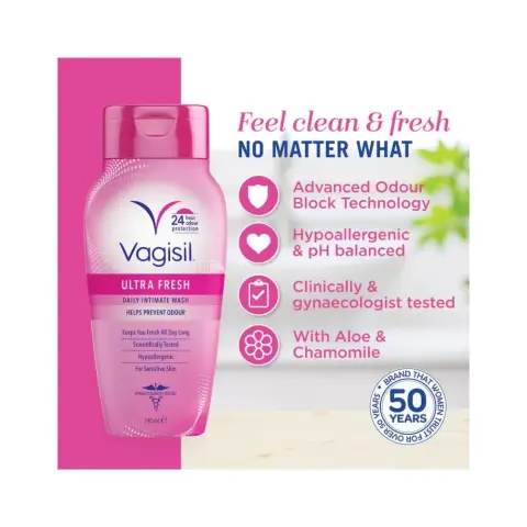 Vagisil Ultra Fresh Intimate Wash 354mL thumbnail 2