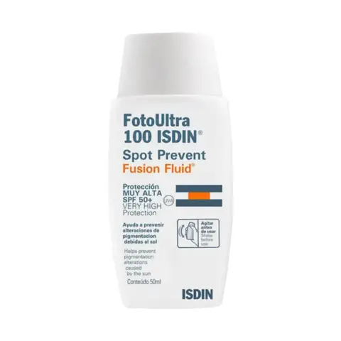 Isdin FotoUltra 100 Spot Prevent SPF 50+ Fusion Fluid Sunscreen 50mL thumbnail 2