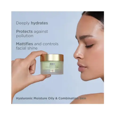 Isdin Hyalauronic Moisture Oily & Comb Skin Cream 50 thumbnail 2