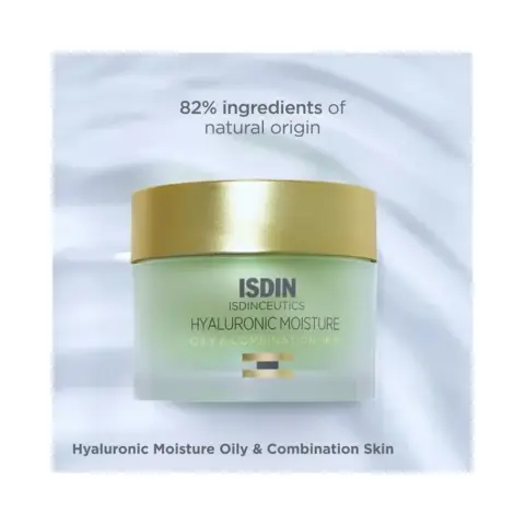 Isdin Hyalauronic Moisture Oily & Comb Skin Cream 50 thumbnail 3