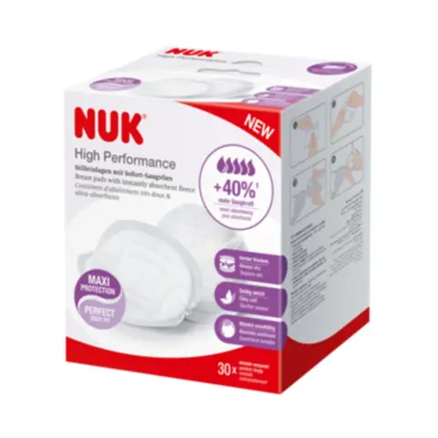 Nuk Snk742 High Performance Breast Pads 30S thumbnail 1