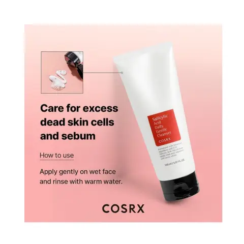 Cosrx Salicylic Acid Daily Gentle Cleanser 150mL thumbnail 4