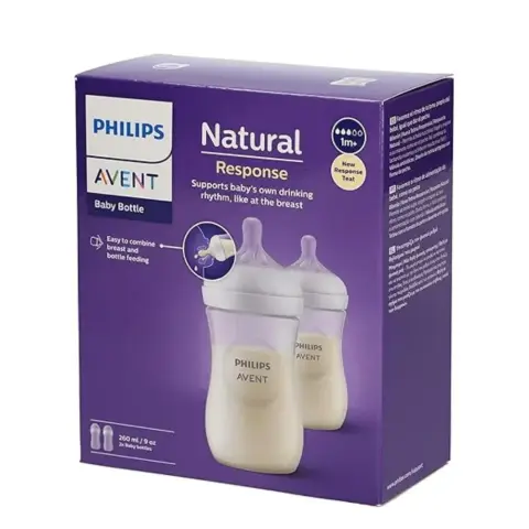 Philips Avent Pa703 Natural 3.0 Bottle 260Ml*2 thumbnail 1