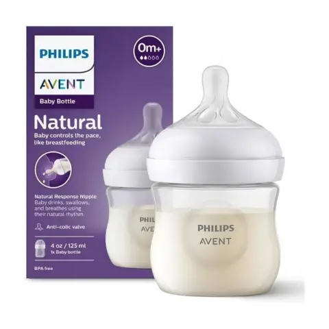 Philips Avent Pa711 0+M Natural 3.0 Bottle 125mL thumbnail 1