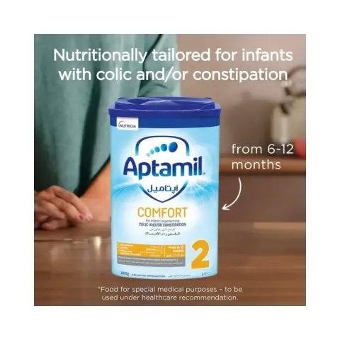 Aptamil Advance Comfort Stage 2 Milk Powder 800g thumbnail 3