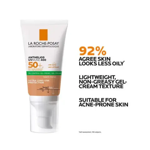 La Roche Posay Anthelios SPF 50+ Innovative Tinted Gel Cream 50mL thumbnail 2