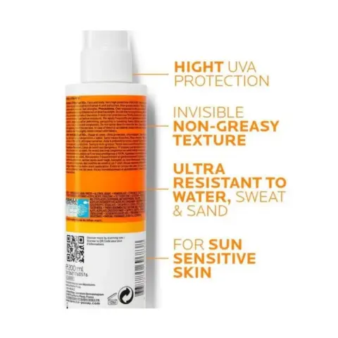 La Roche Posay Anthelios Invisible Spray SPF 50+ 200mL thumbnail 2