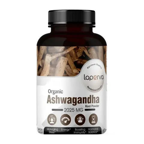 Laperva Organic Ashwagandha Tablets 60S thumbnail 1