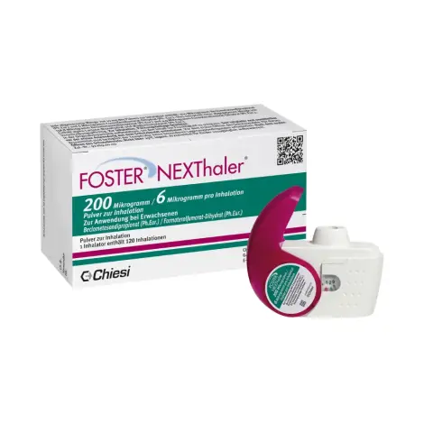 Foster Nexthaler 200/6Mcg 120 Dose thumbnail 1