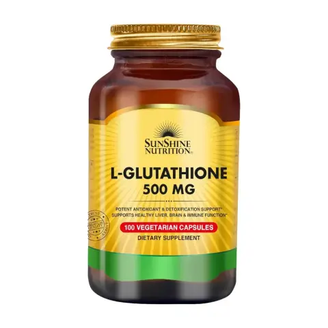 Sunshine Nutrition L-Glutathione 500Mg Capsules 100S