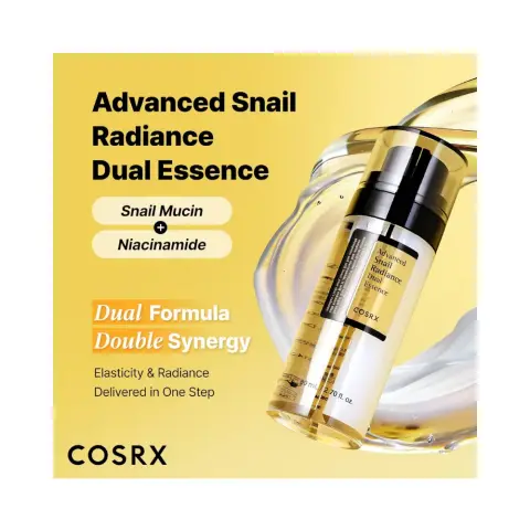 Cosrx Advanced Snail Radiance Dual Essence 80 mL thumbnail 2