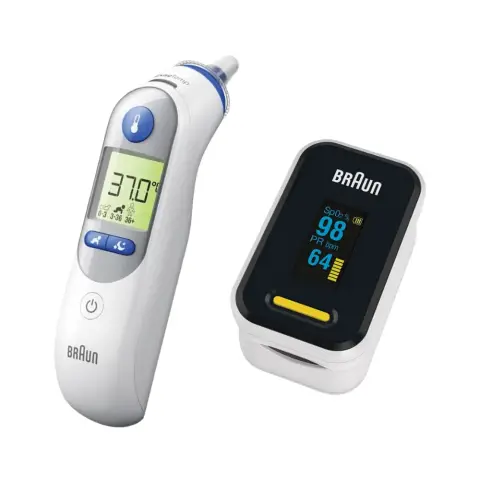 Braun Thermoscan 7+ IRT-6525 + Braun Pulse Oximeter thumbnail 2