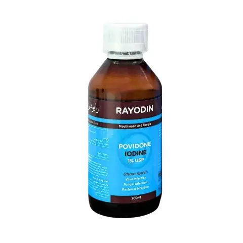 Rayodin 1% Mouthwash 200ml thumbnail 2