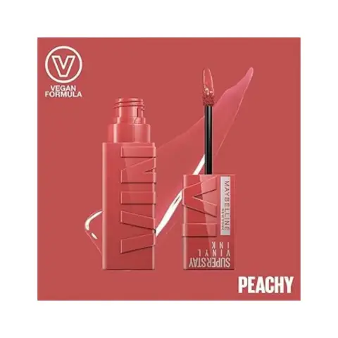 Maybelline Super Stay Vinyl Ink Peachy 15 thumbnail 2