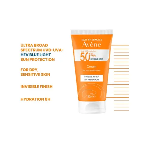 Avene Suncare Cream SPF50+ 50mL thumbnail 2