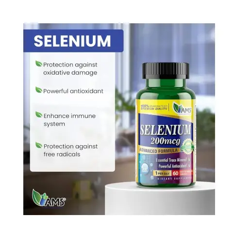 Ams Selenium 200Mcg Tablet 60S thumbnail 2