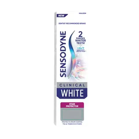 Sensodyne Clinical White Enamel Stain Protection Toothpaste 75mL thumbnail 1