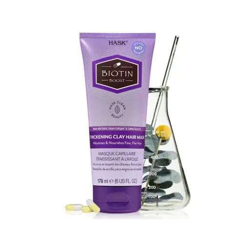 Hask Biotin Boost Thickening Clay Hair Mask 178mL thumbnail 1