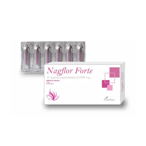 Nagflor Forte 2000mg Suppositories 12s thumbnail 1