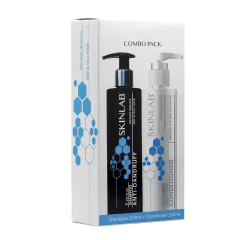 Skinlab Antidandruff Shampoo+Conditioner 250Ml thumbnail 1