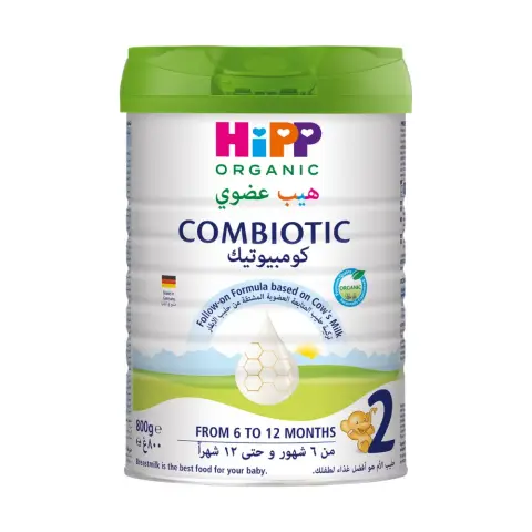 Hipp Organic Combiotic Stage 2 Milk Formula 800g thumbnail 1