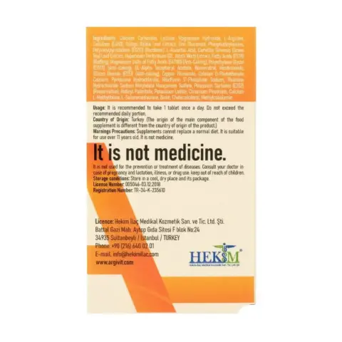 Argivit Classic Tablet 30 Tablets thumbnail 2