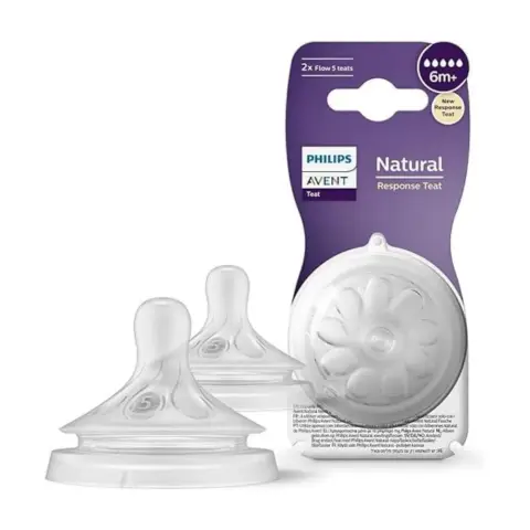 Philips Avent Pa721 Natural 3.0 Feeding Teats 6M+ thumbnail 1