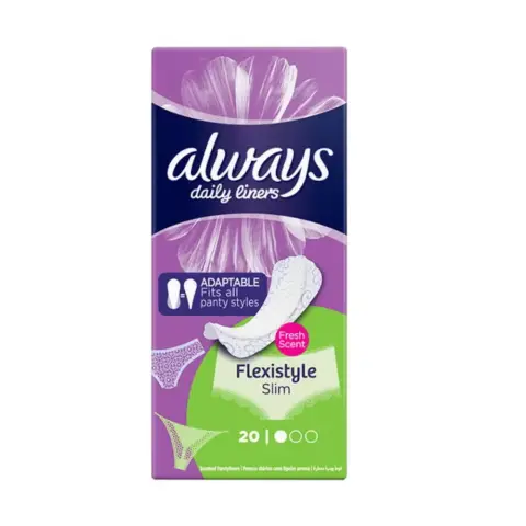 Always Daily Flexistyle Slim Liners 20s thumbnail 1
