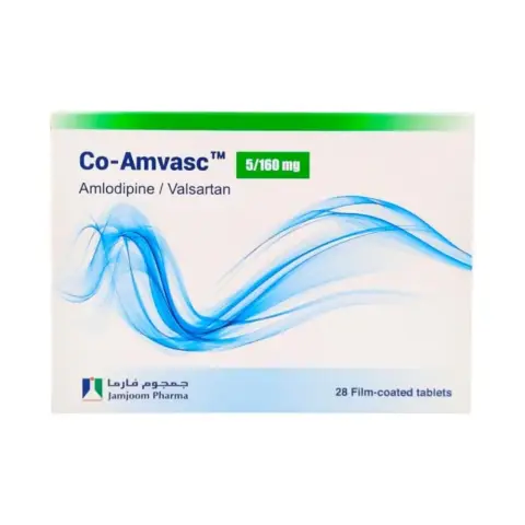 Co-Amvasc 5/160mg Tablets 28s thumbnail 1