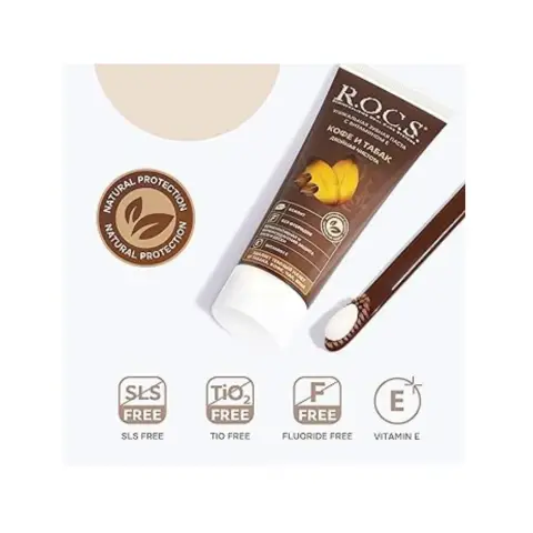 ROCS Adult Coffee & Tobacco Toothpaste 60mL thumbnail 2