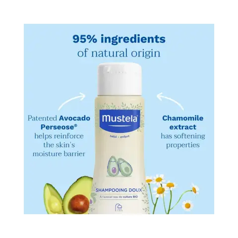 Mustela Gentle Shampoo 200mL thumbnail 2