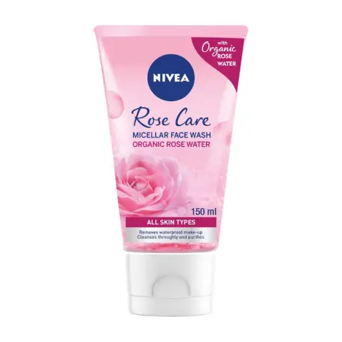 Nivea Face Wash Rose Care 150Ml thumbnail 1