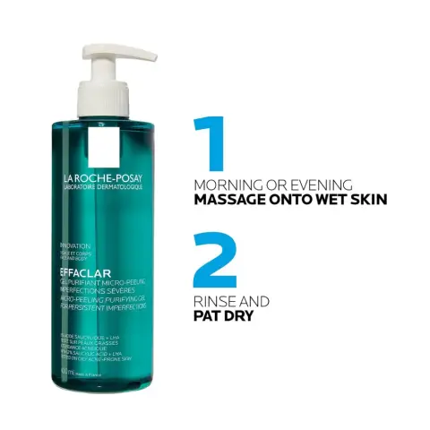 Laroche Posay Effaclar Micropeel Gel 400mL thumbnail 3